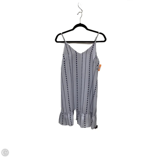 Dress Casual Short By She + Sky In Blue, Size: M