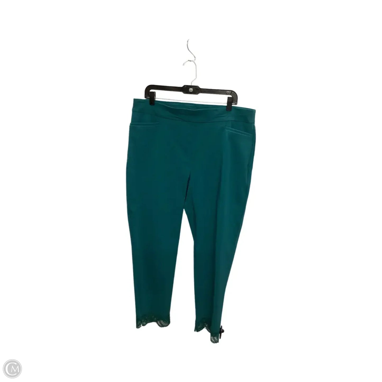 Pants Dress By Chicos In Green, Size: Xl