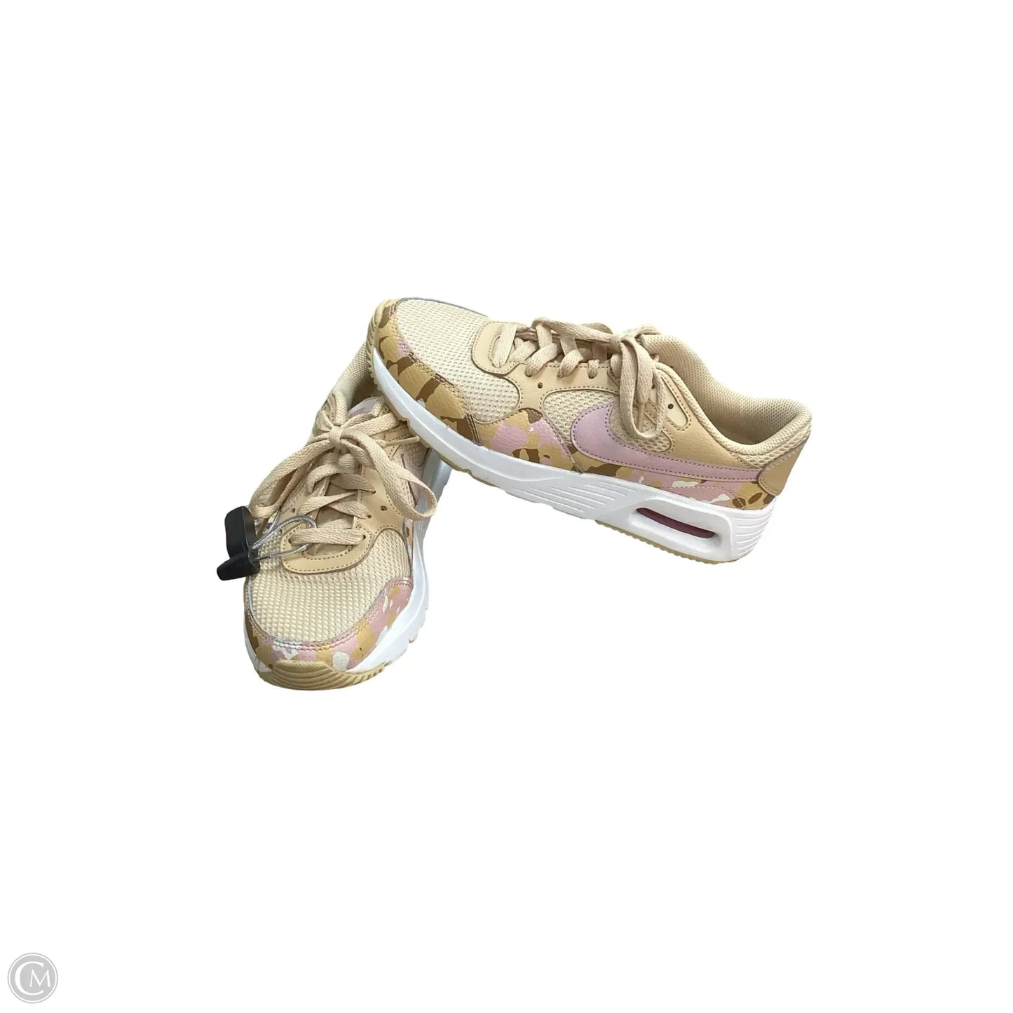 Shoes Athletic By Nike In Pink & Tan, Size: 7