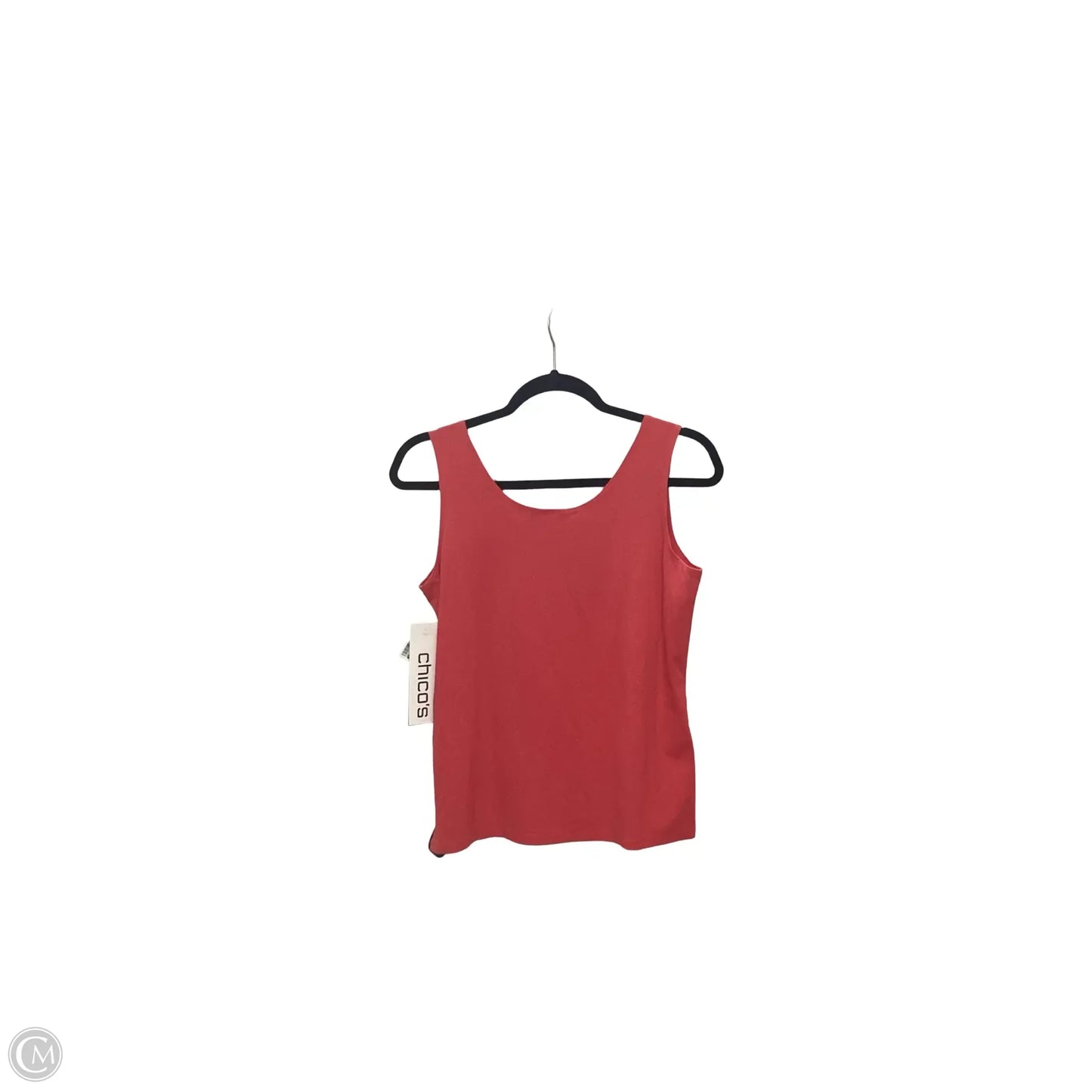 Blouse Sleeveless By Chicos In Red, Size: M