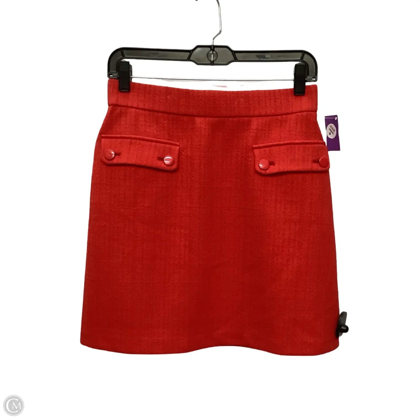 Skirt Mini & Short By Loft In Red, Size: S