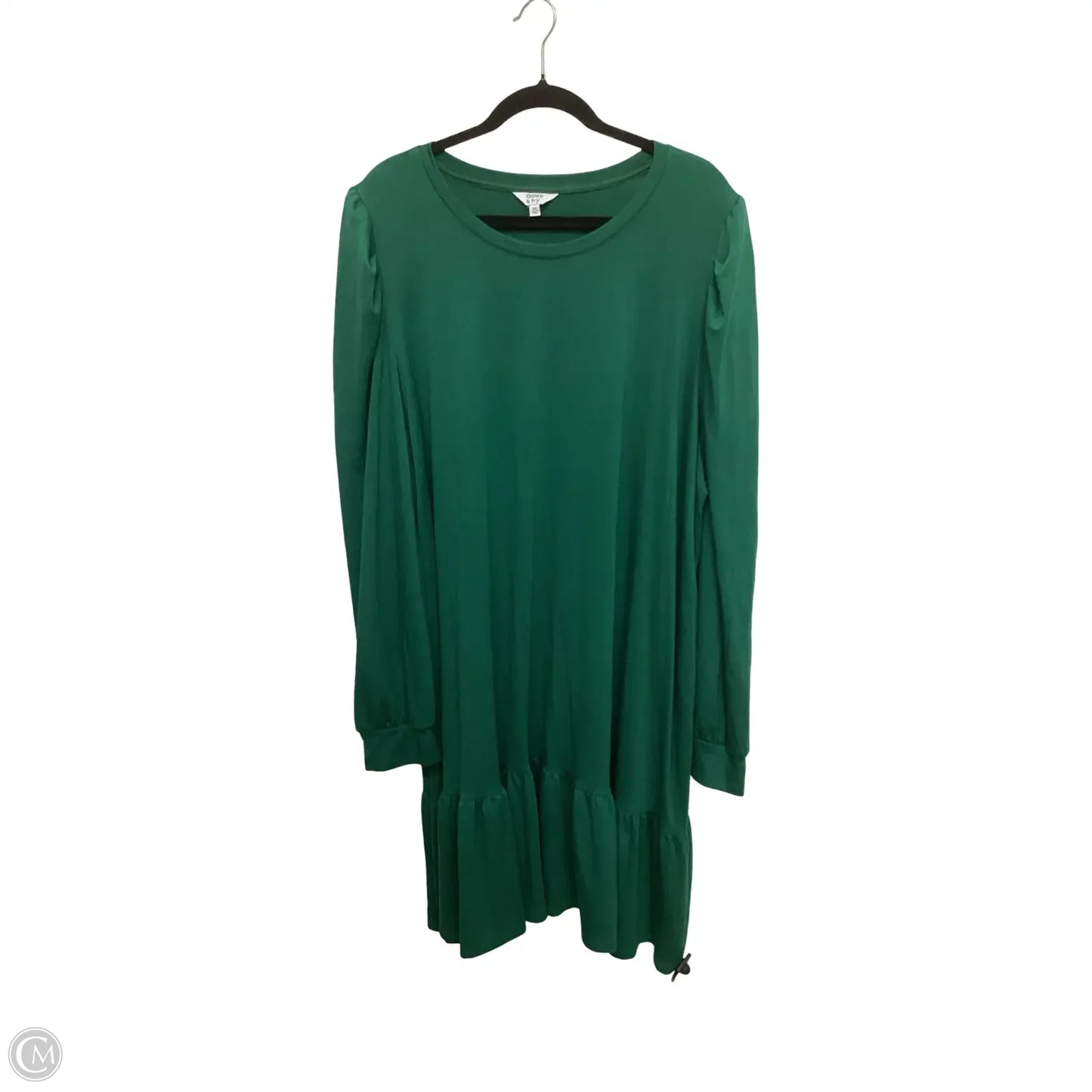 Dress Casual Short By Crown And Ivy In Green, Size: 3x