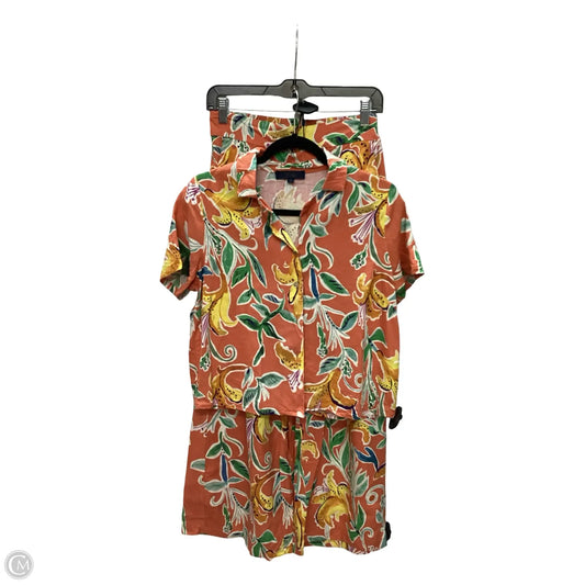 Pants Set 2pc By Rachel Roy In Tropical Print, Size: S