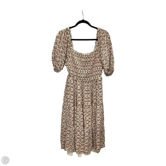 Dress Casual Midi By Torrid In Multi-colored, Size: 1x