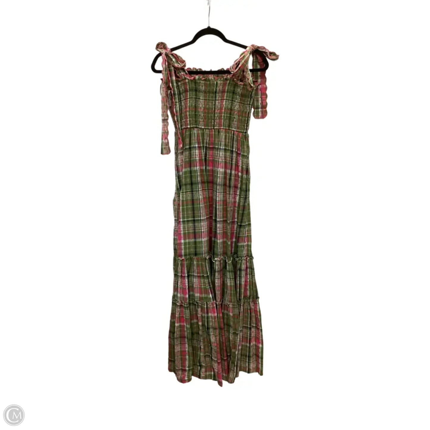 Dress Casual Maxi By Crown And Ivy In Green & Pink, Size: S