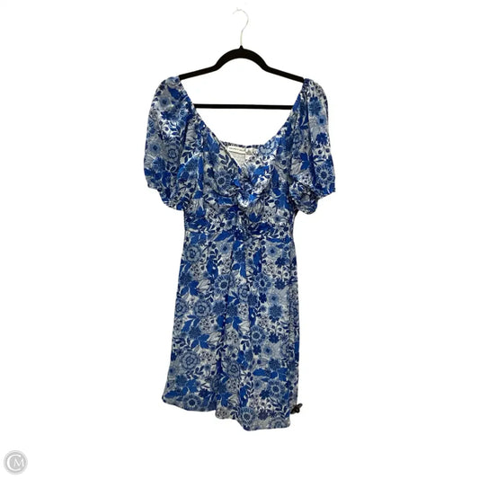 Dress Casual Short By Sincerely Jules In Blue, Size: L