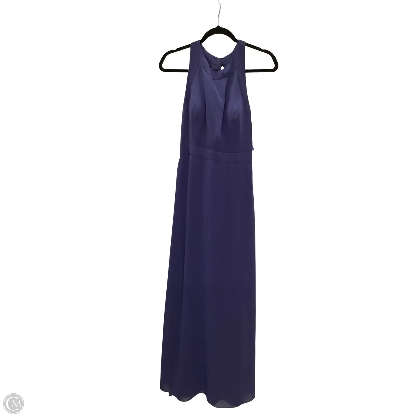 Dress Party Long By Clothes Mentor In Navy, Size: 10