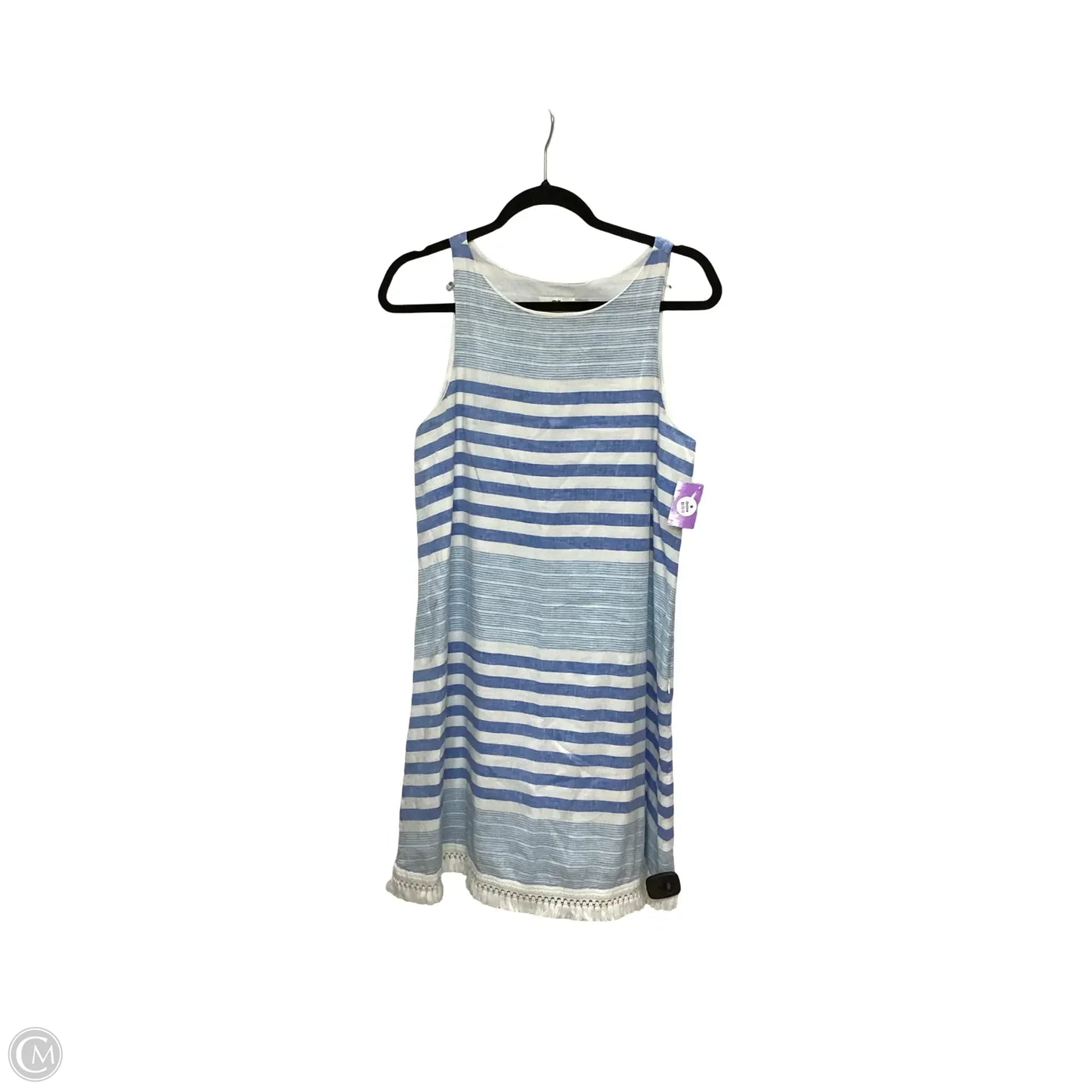 Dress Casual Short By Vineyard Vines In Blue & White, Size: 4