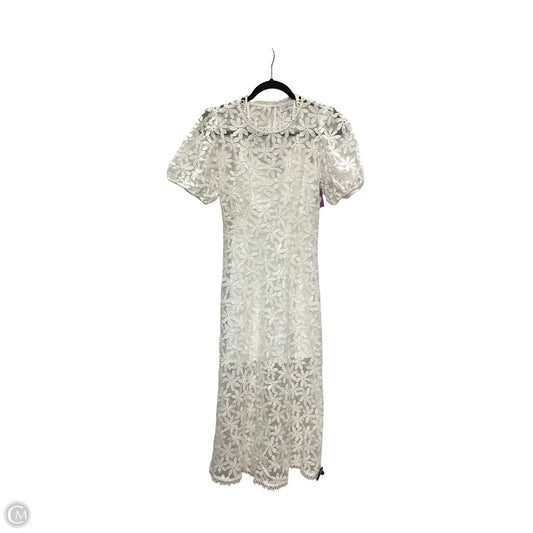 Dress Casual Maxi By Clothes Mentor In White, Size: Xs