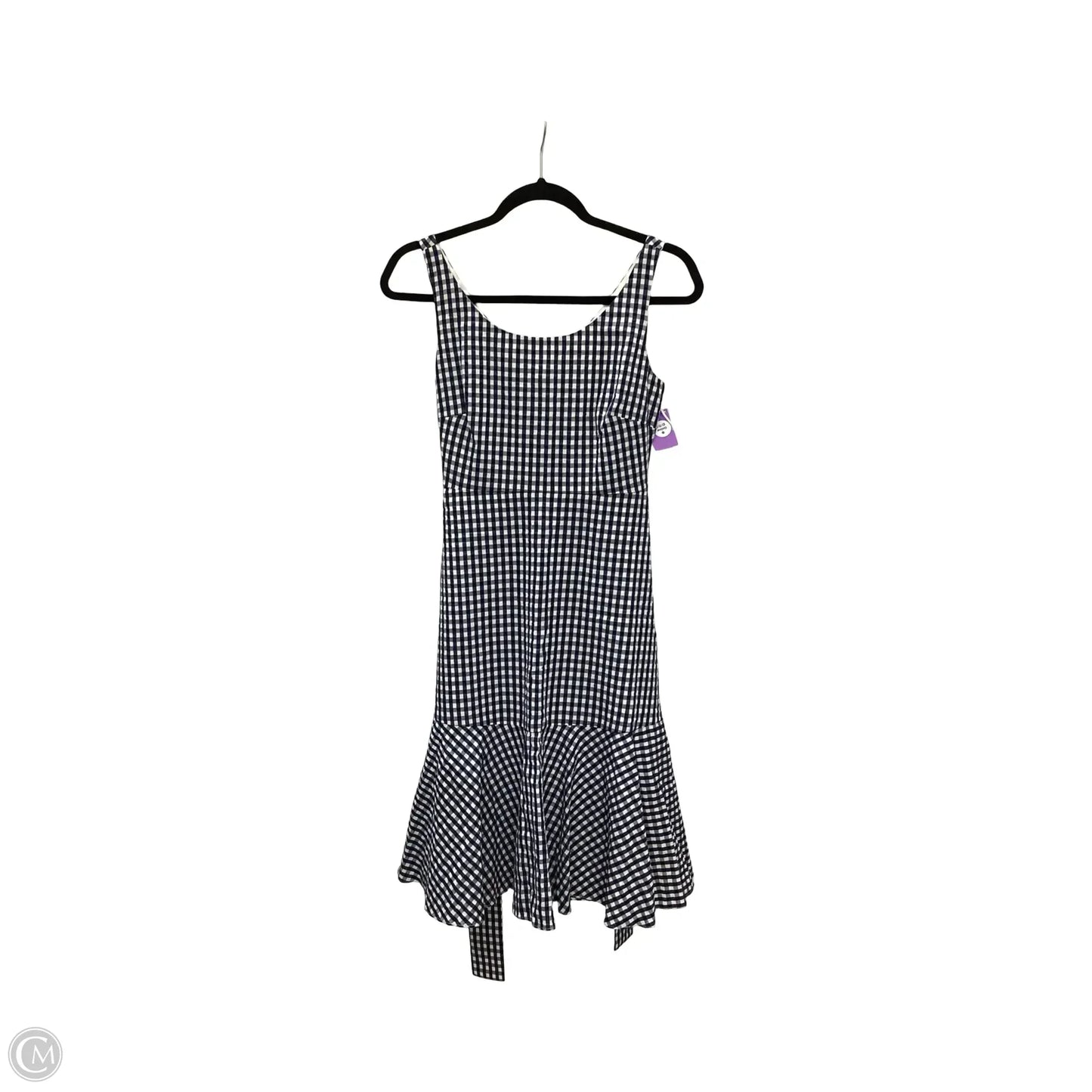 Dress Casual Midi By J. Crew In Blue & White, Size: 2p
