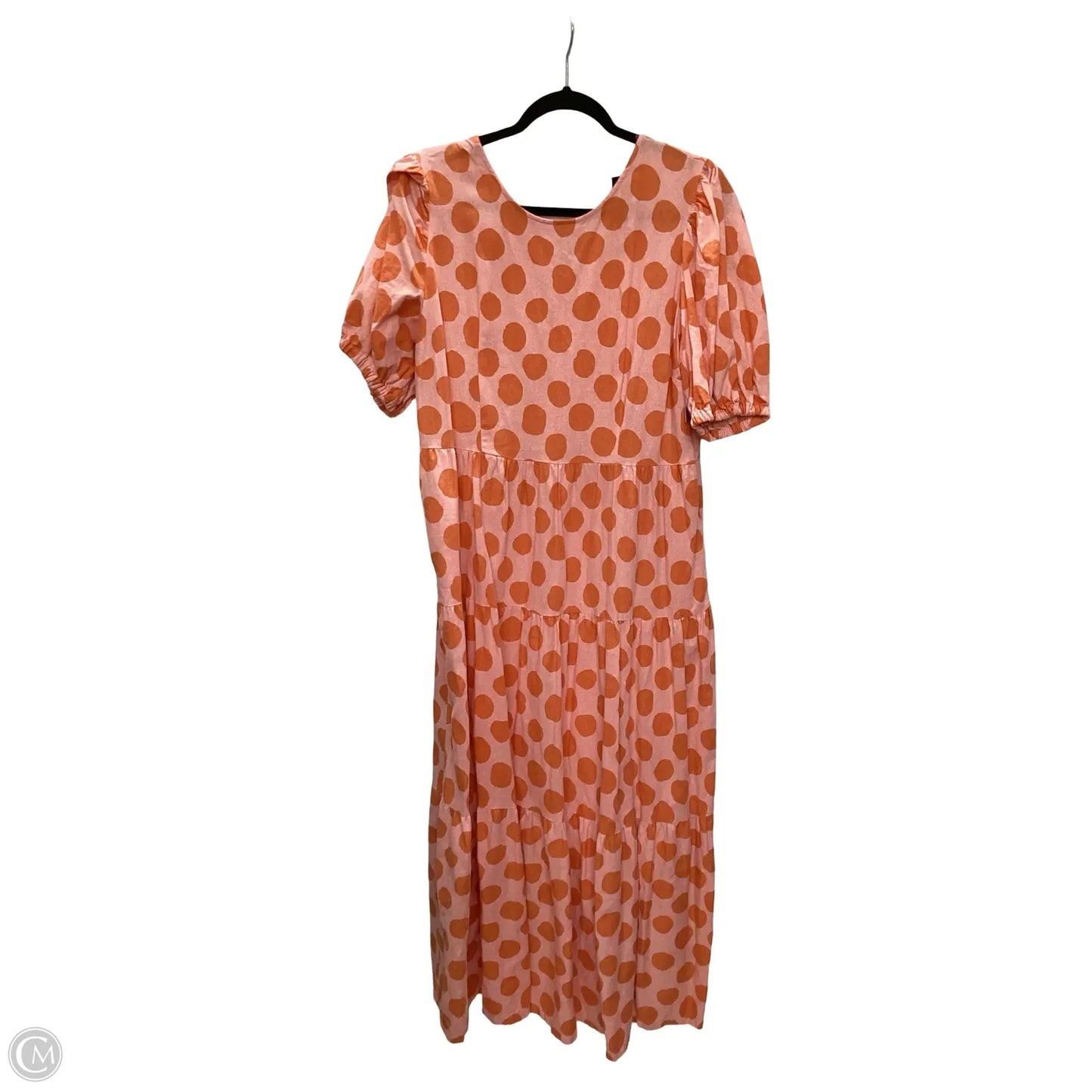 Dress Casual Maxi By Who What Wear In Orange & Pink, Size: Xl