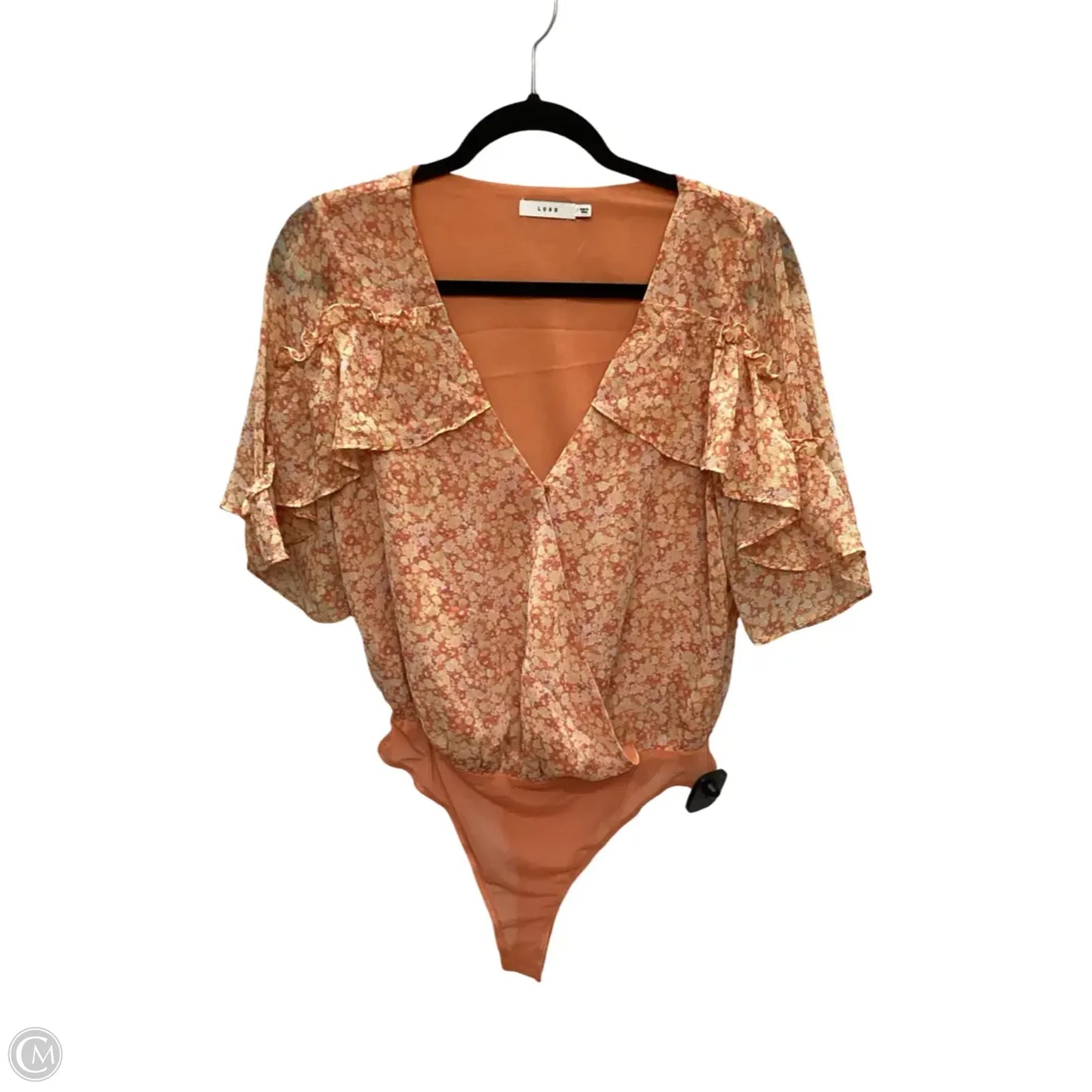 Bodysuit By Lush In Orange, Size: S