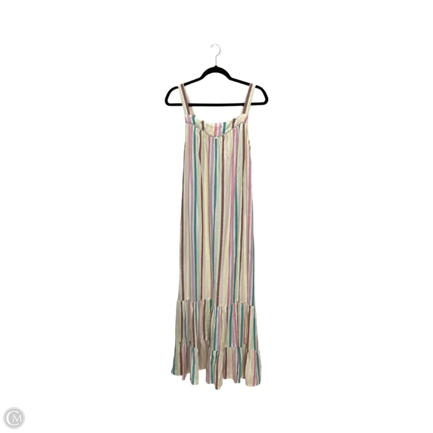 Dress Casual Maxi By Sonoma In Striped Pattern, Size: M