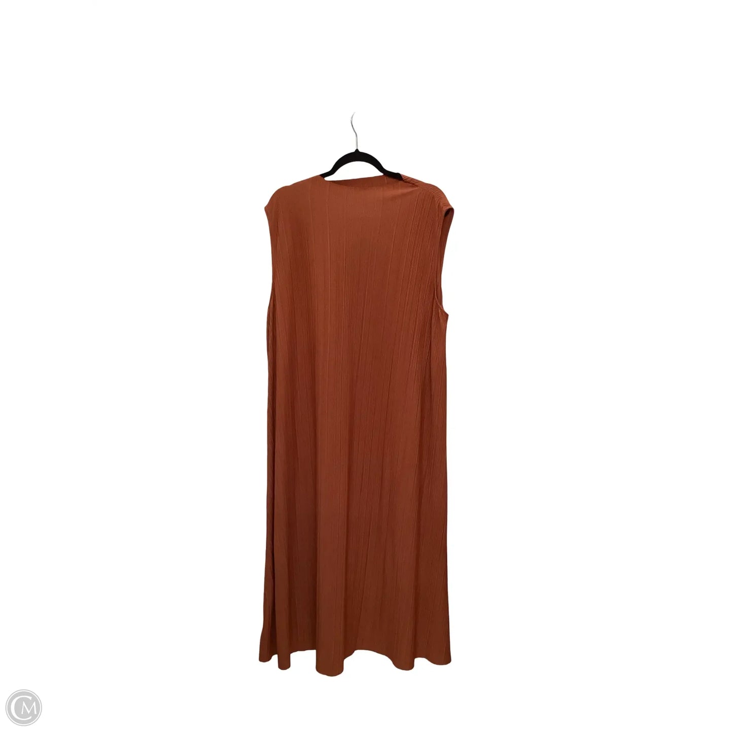 Dress Casual Maxi By Ava & Viv In Orange, Size: 1x