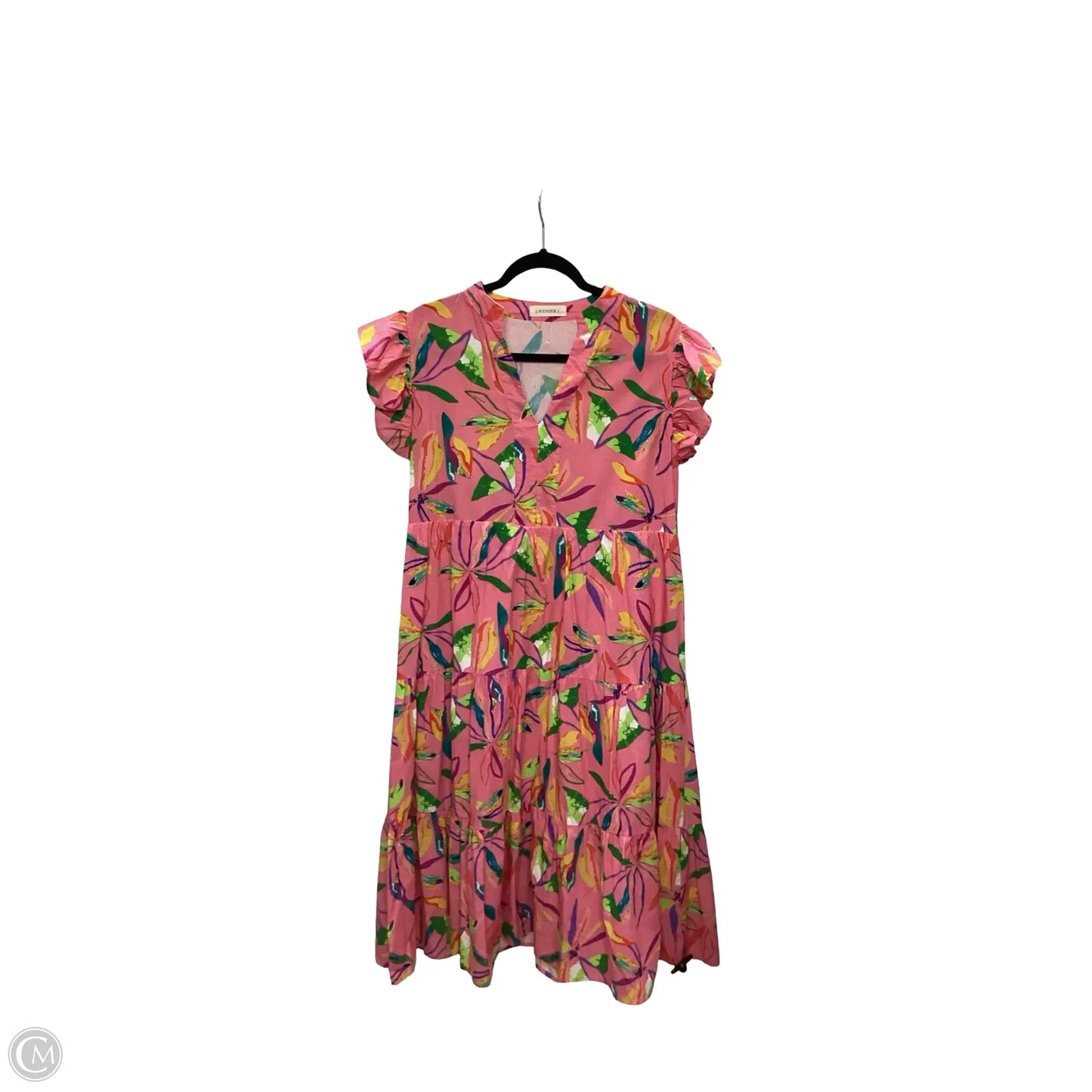 Dress Casual Maxi By Lavender J In Pink, Size: L
