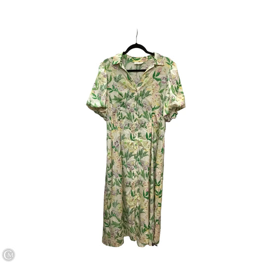 Dress Casual Maxi By Melloday In Floral Print, Size: L