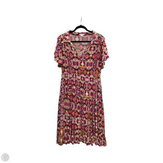 Dress Casual Maxi By Chicsoul In Multi-colored, Size: 1x