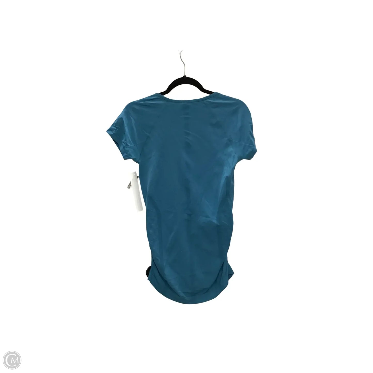 Athletic Top Short Sleeve By Athleta In Blue, Size: M