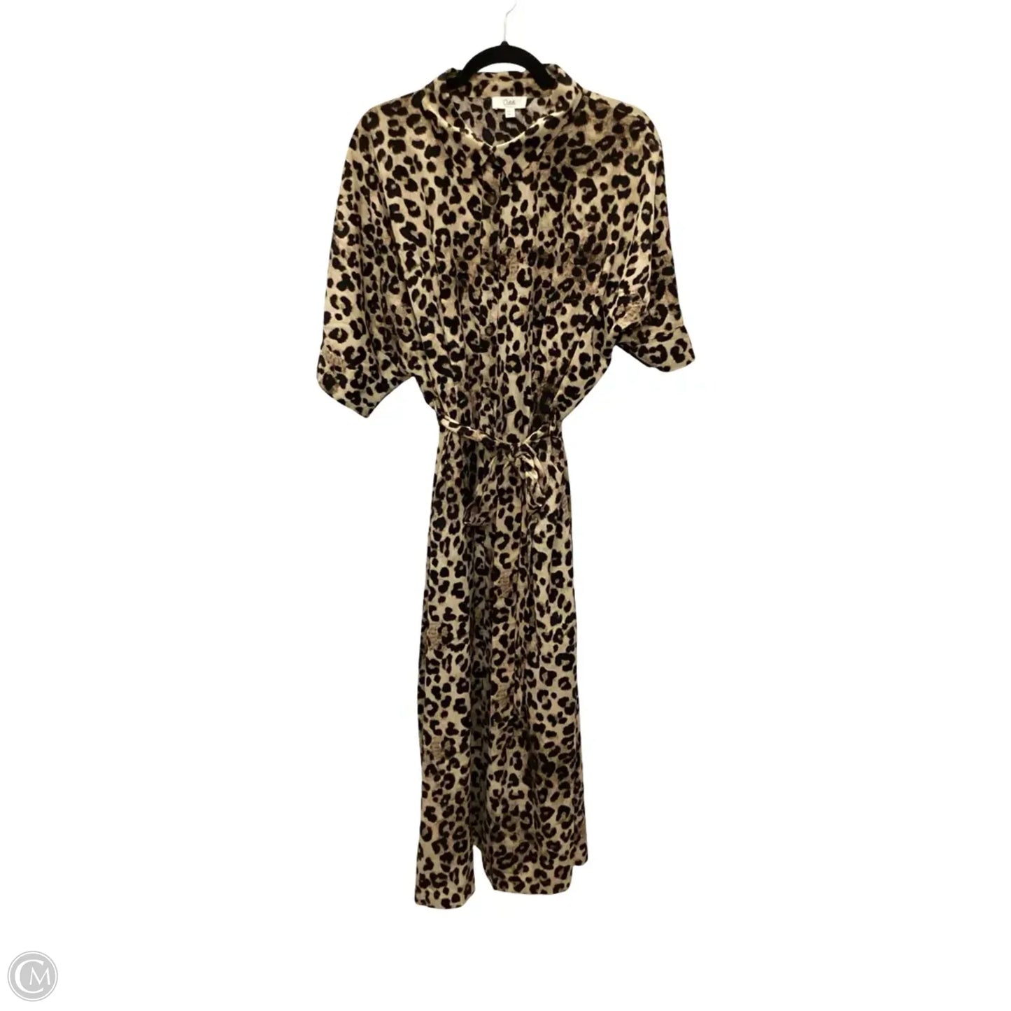 Dress Casual Maxi By Oddi In Animal Print, Size: 2x