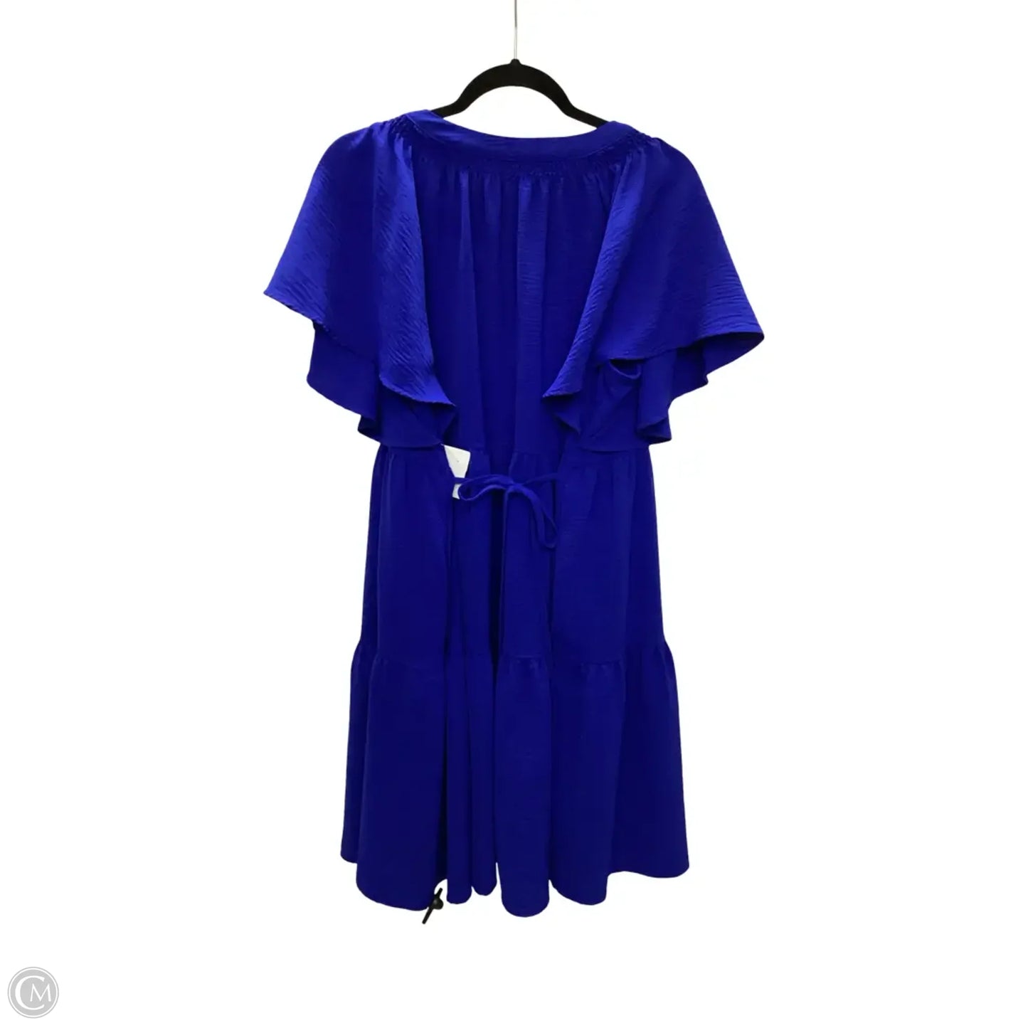 Dress Casual Short By Calvin Klein In Blue, Size: 14