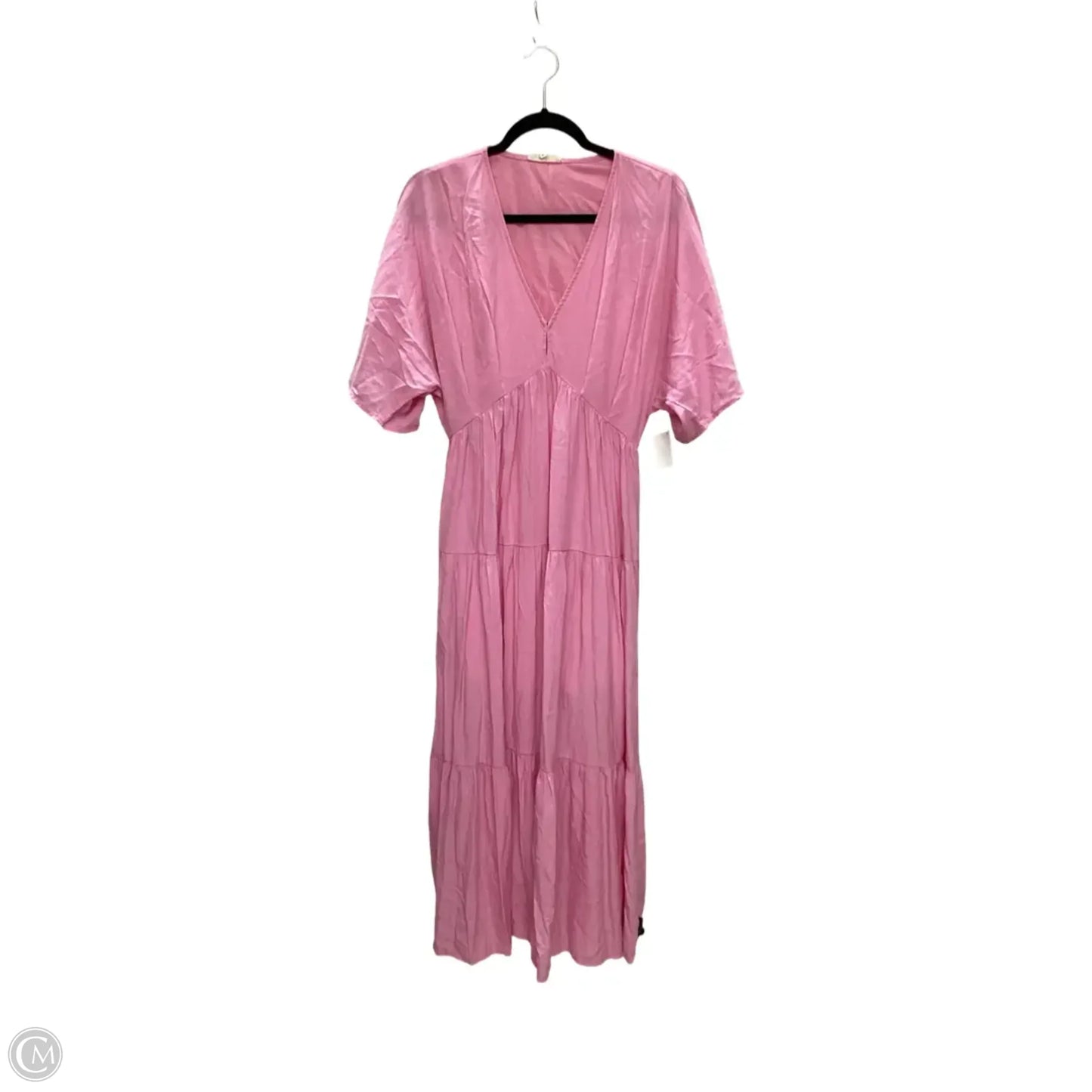 Dress Casual Maxi By Entro In Pink, Size: L
