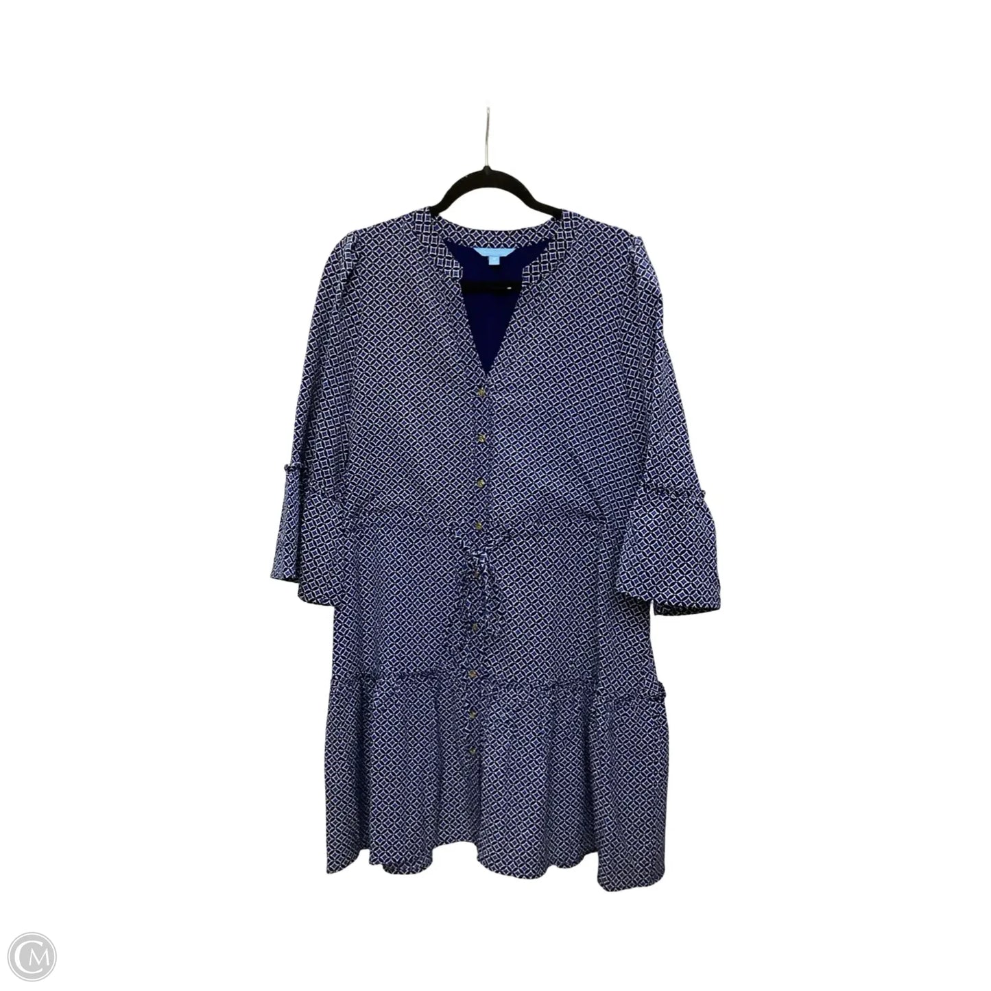 Dress Casual Short By Draper James In Blue, Size: M