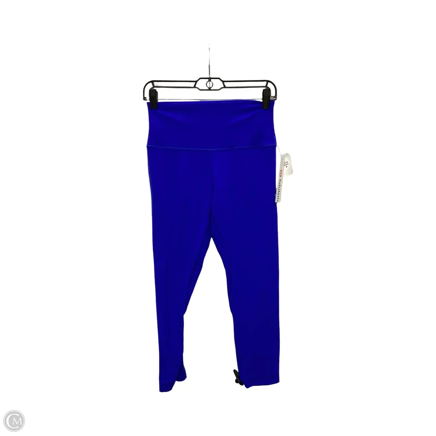 Athletic Capris By Lululemon In Blue, Size: 8