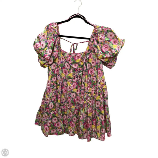 Dress Casual Short By Strut & Bolt In Floral Print, Size: M