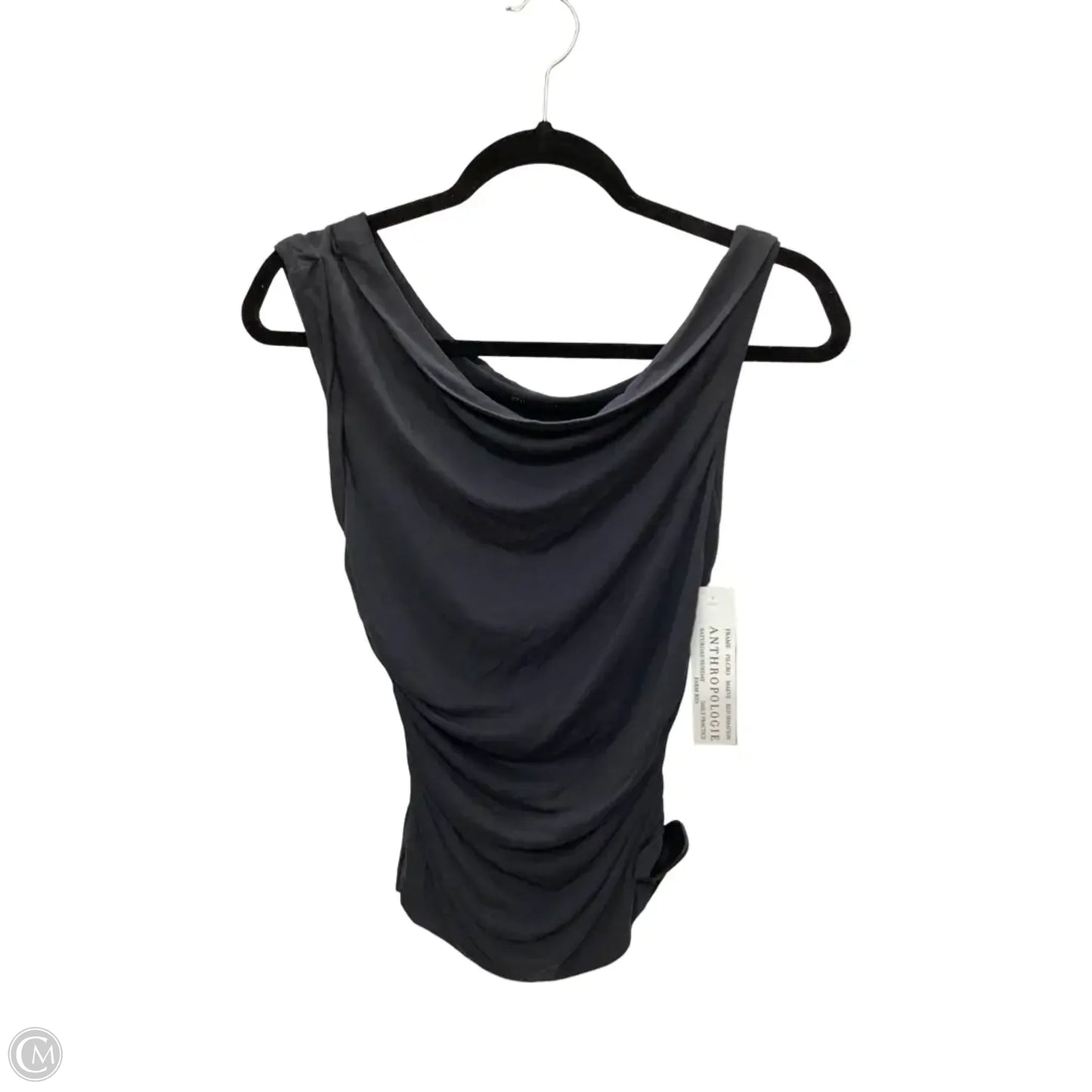 Blouse Sleeveless By Pilcro In Grey, Size: S