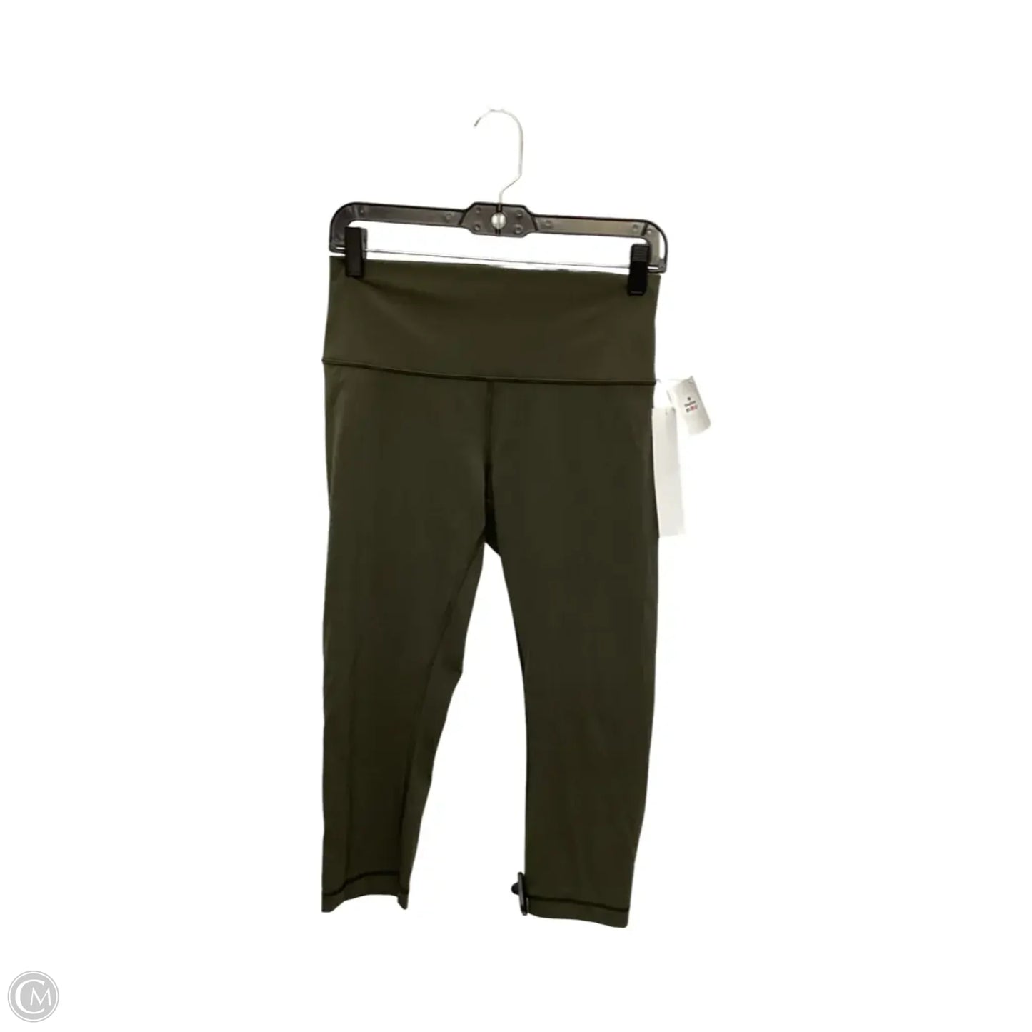 Athletic Leggings By Lululemon In Green, Size: 10
