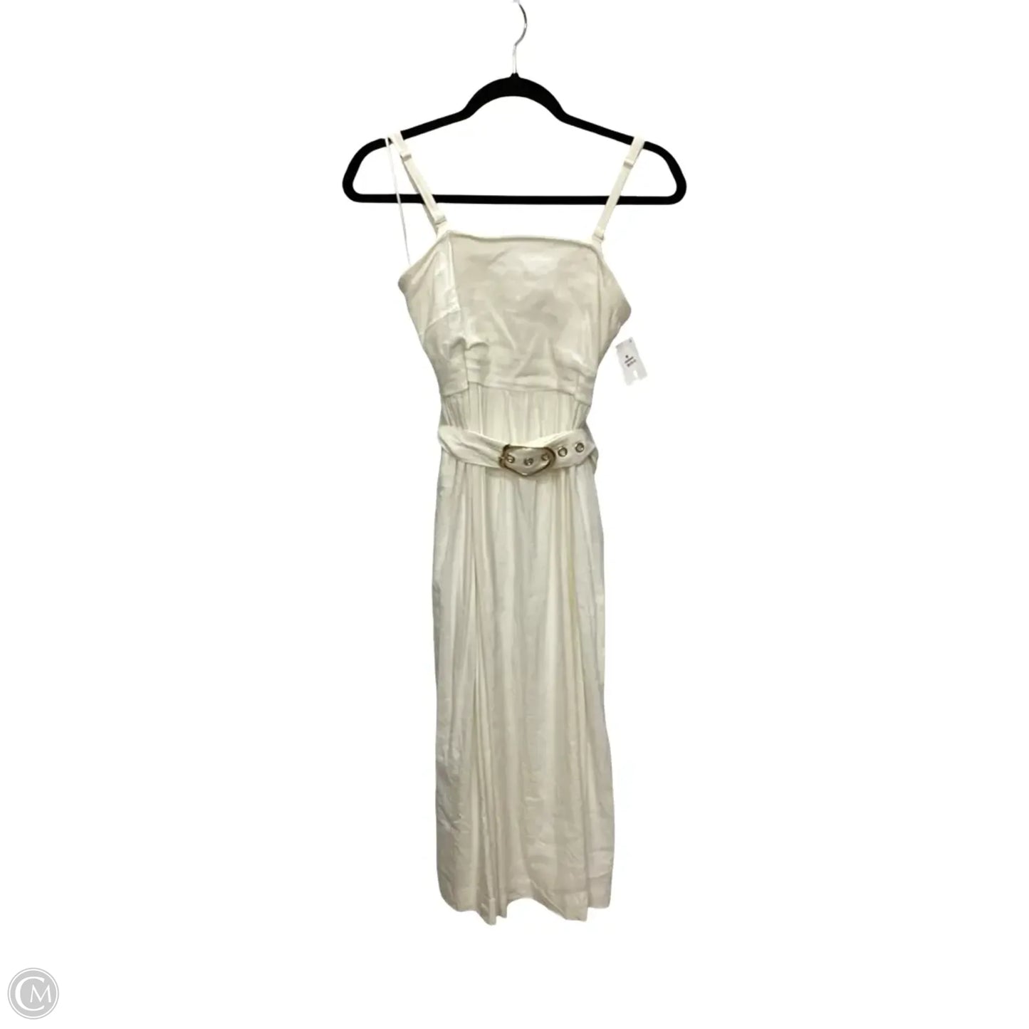Dress Casual Midi By Joie In Cream, Size: 6