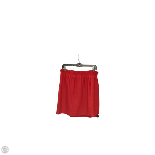 Skirt Mini & Short By J. Crew In Red, Size: 12