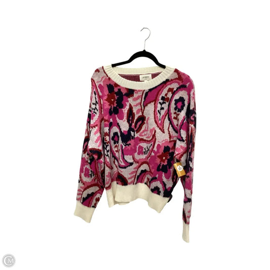 Sweater By Umgee In Multi-colored, Size: L