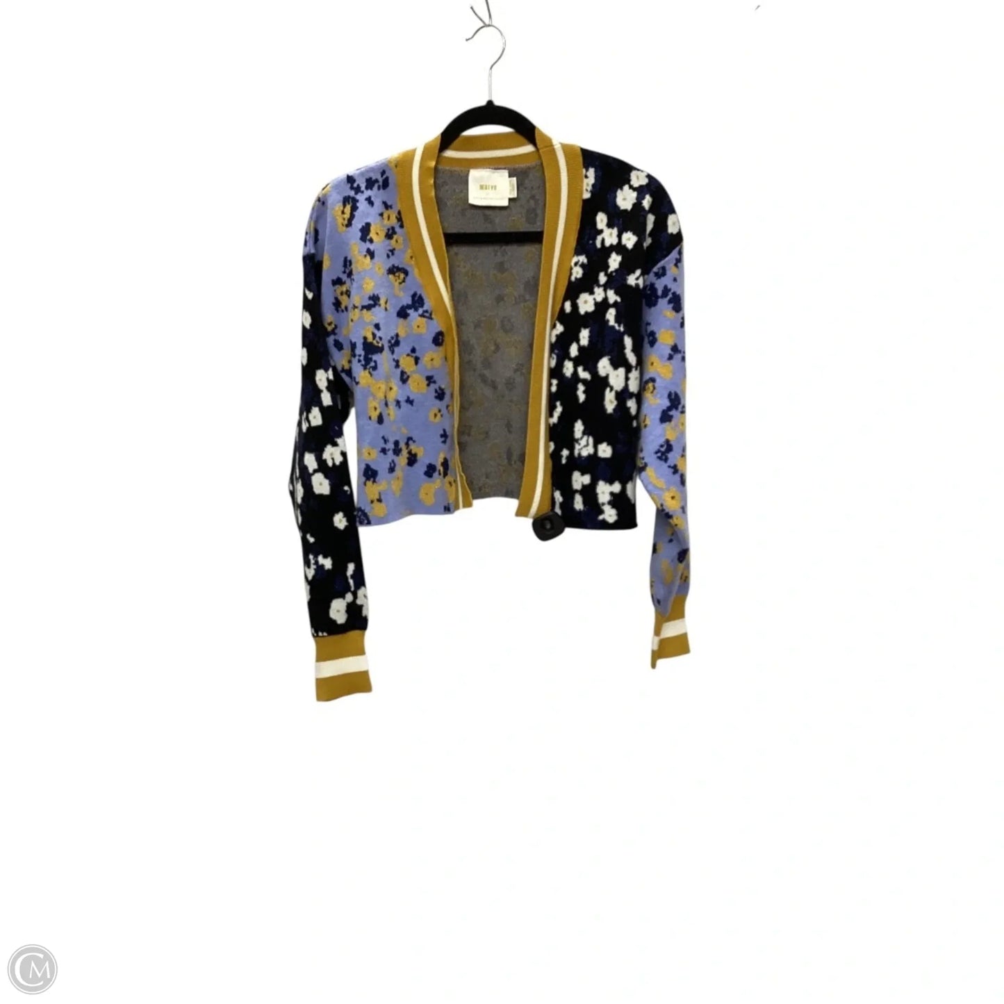 Cardigan By Anthropologie In Animal Print, Size: Osfm