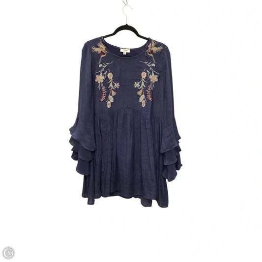 Dress Casual Short By Umgee In Navy, Size: M