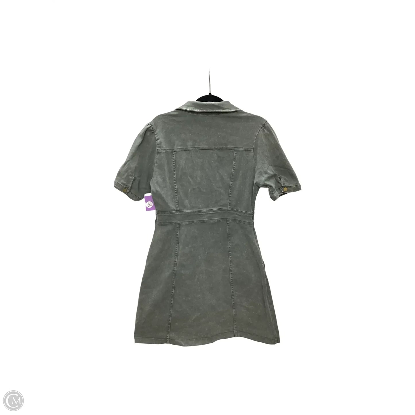 Dress Casual Short By She + Sky In Grey Denim, Size: L