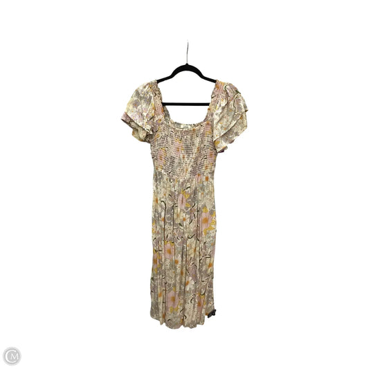 Dress Casual Short By Ana In Floral Print, Size: Xs
