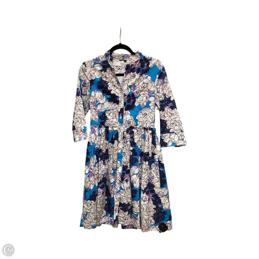 Designer Dress Casual Short By Fleur B In Floral Print, Size: Xs