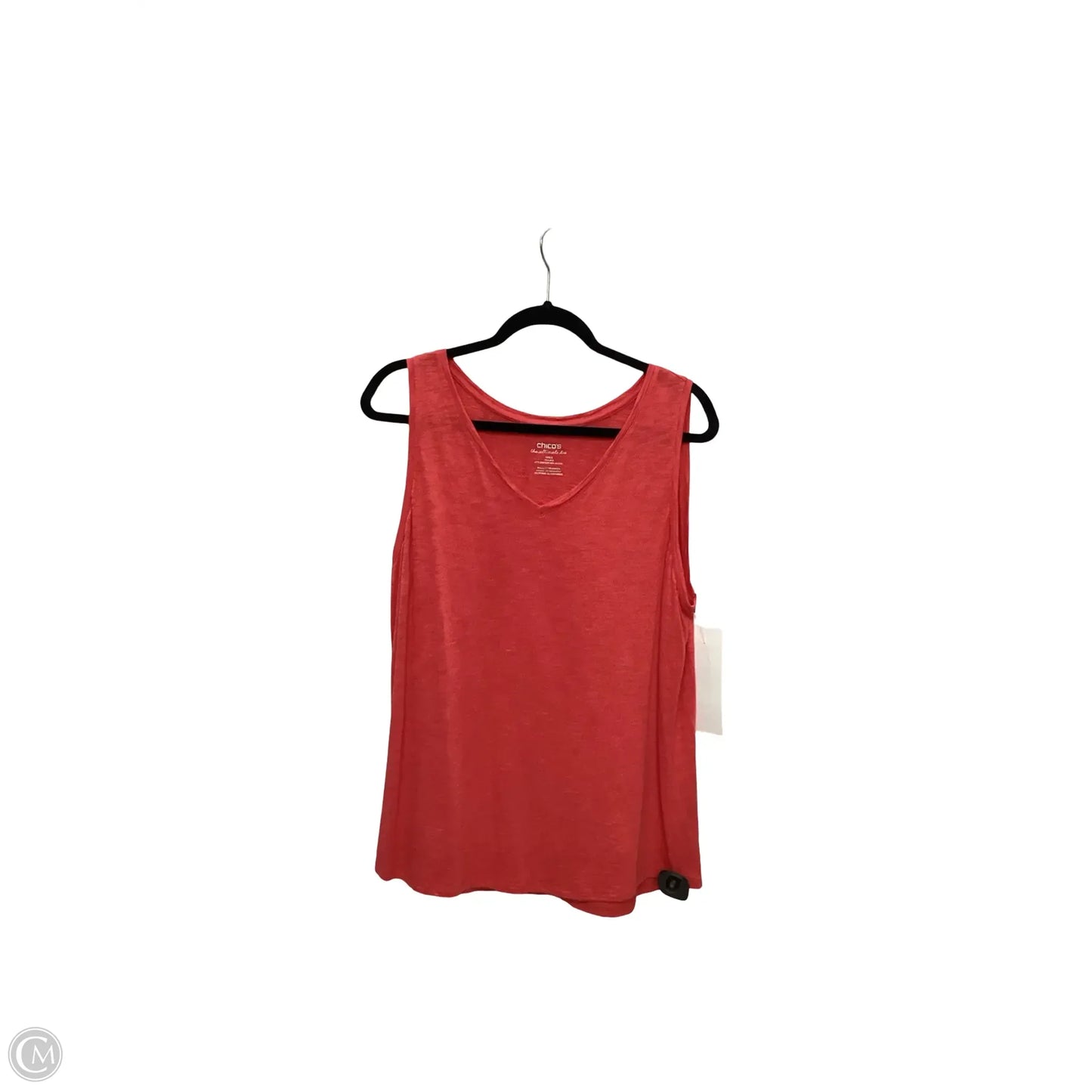 Tank Top By Chicos In Red, Size: L