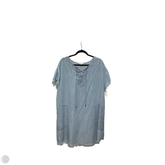 Dress Casual Short By Easel In Blue, Size: L