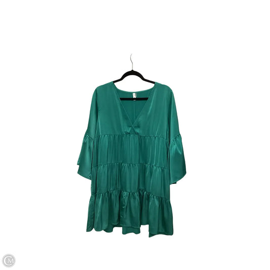 Dress Casual Short By Glam In Green, Size: L