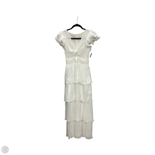 Dress Casual Maxi By Astr In White, Size: Xs