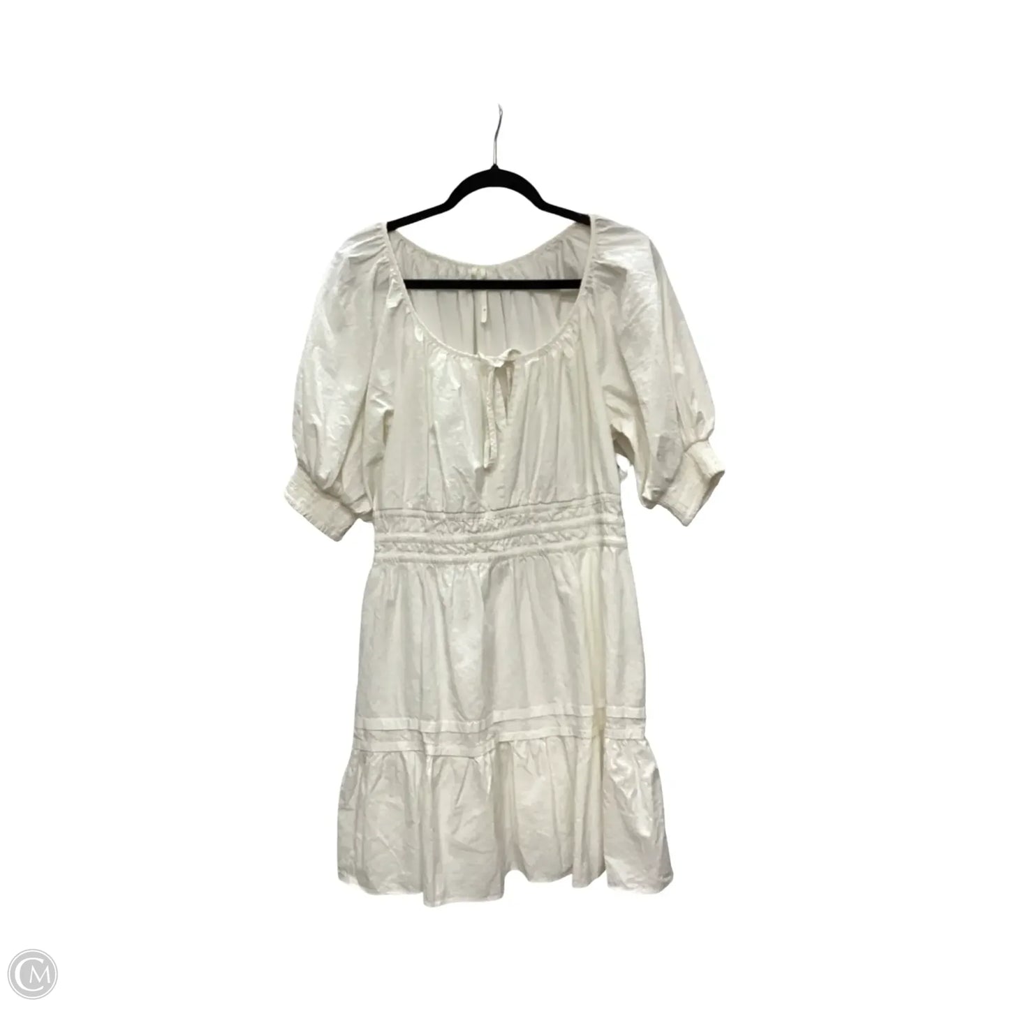 Dress Casual Short By Anthropologie In White, Size: M