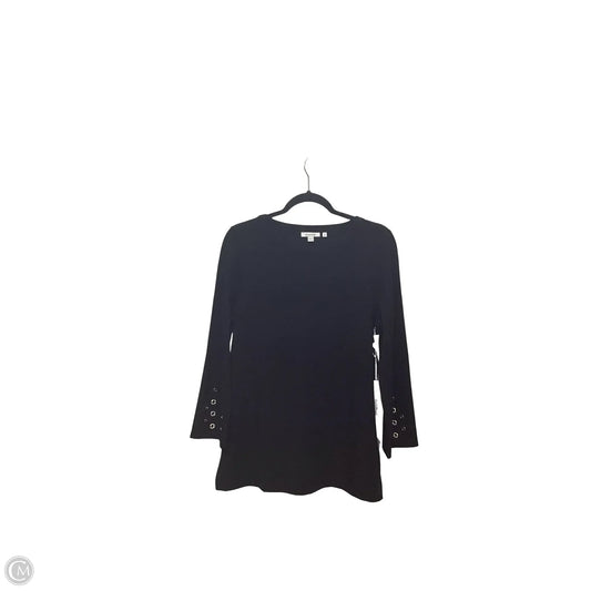 Blouse Long Sleeve By Chicos In Black, Size: M