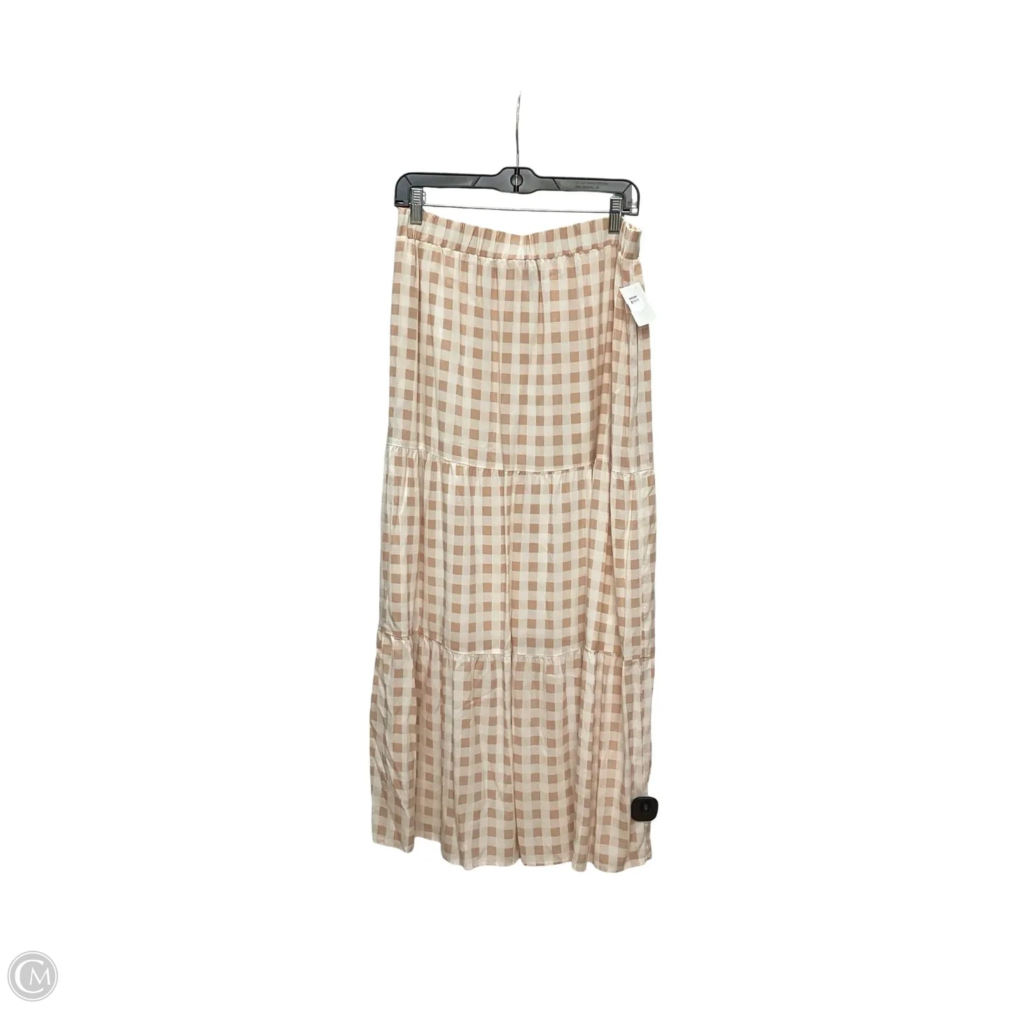 Skirt Maxi By Zesica In Plaid Pattern, Size: L