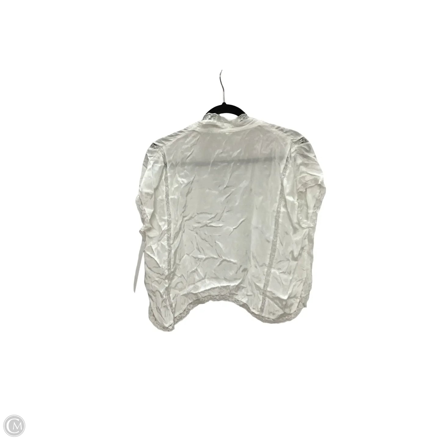 Blouse Short Sleeve By Free People In White, Size: Xs