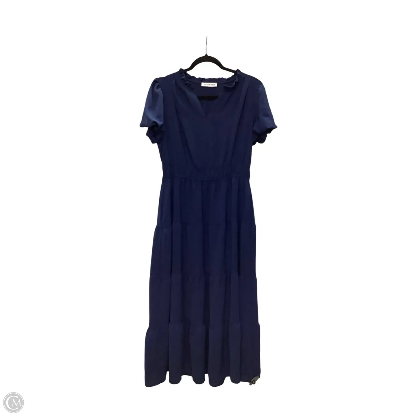 Dress Casual Maxi By Ecowish In Navy, Size: M
