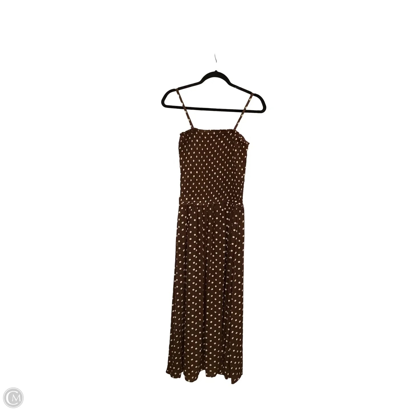 Dress Casual Maxi By Sim & Sam In Brown, Size: M