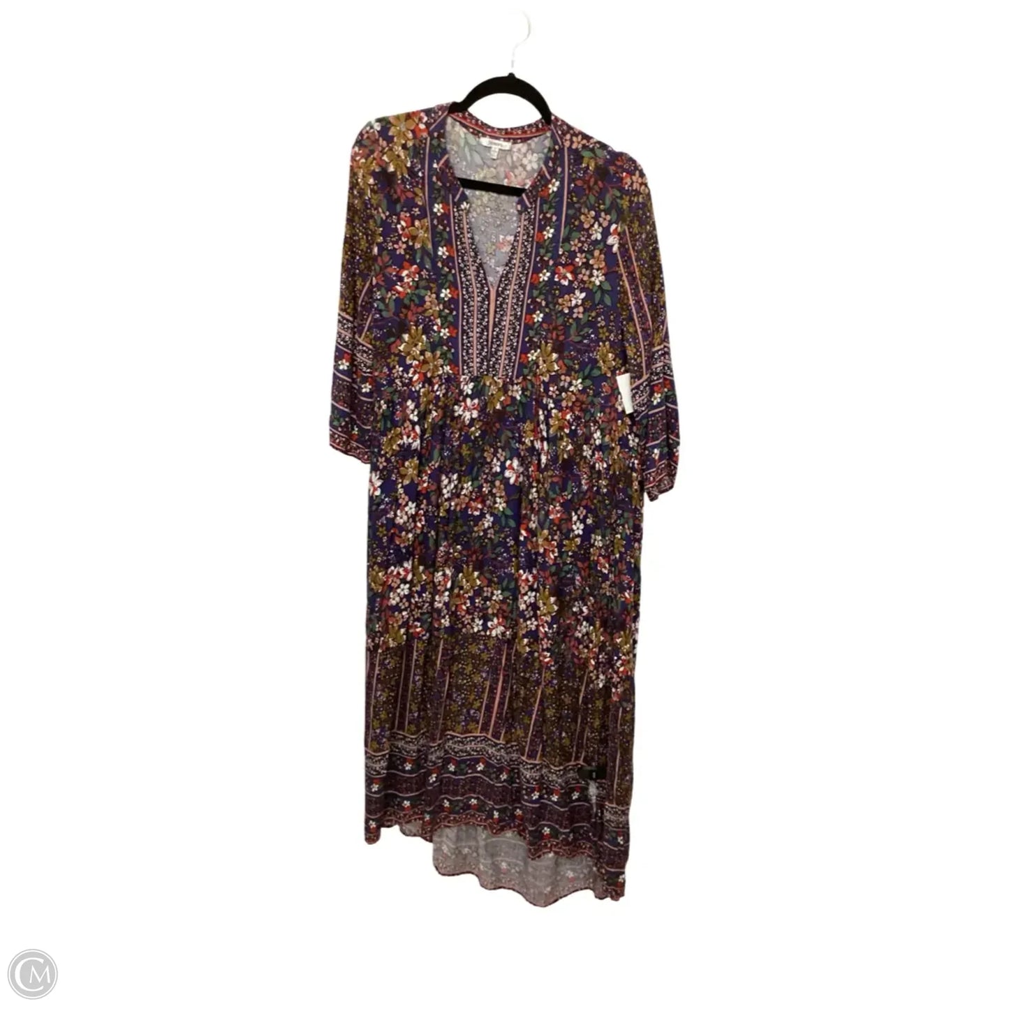 Dress Casual Maxi By Jodifl In Floral Print, Size: L