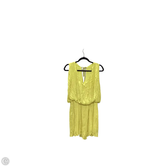 Romper By Lumiere In Yellow, Size: L